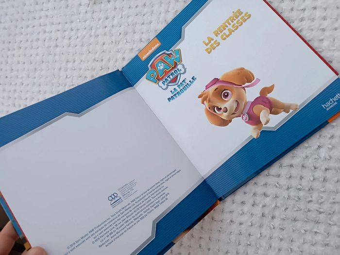 🔸Livre La Pat Patrouille - La Rentrée des Classes - Hachette Jeunesse🔸 - photo numéro 3