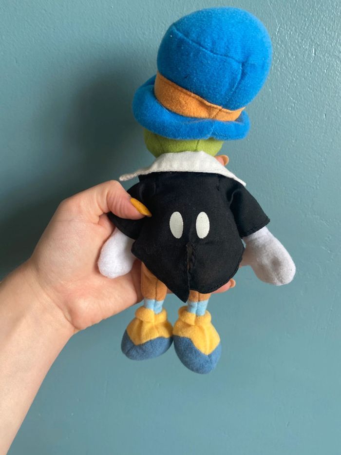 Petite peluche Pinocchio jiminy cricket Disney - photo numéro 2