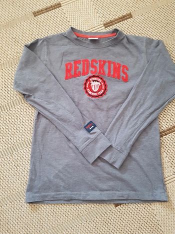 T shirt epais Redskins 12 ans