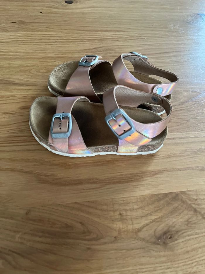 Sandales Gémo coloris bronze T.26 - photo numéro 2