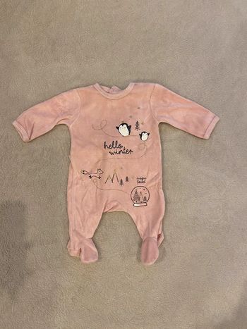 Pyjama bébé fille 1 mois