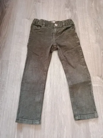 Pantalon velours slim 3 ans