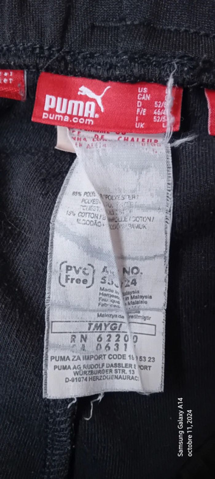 Pantalon de jogging coupe large Ferrari noir homme 46 Puma - photo numéro 19