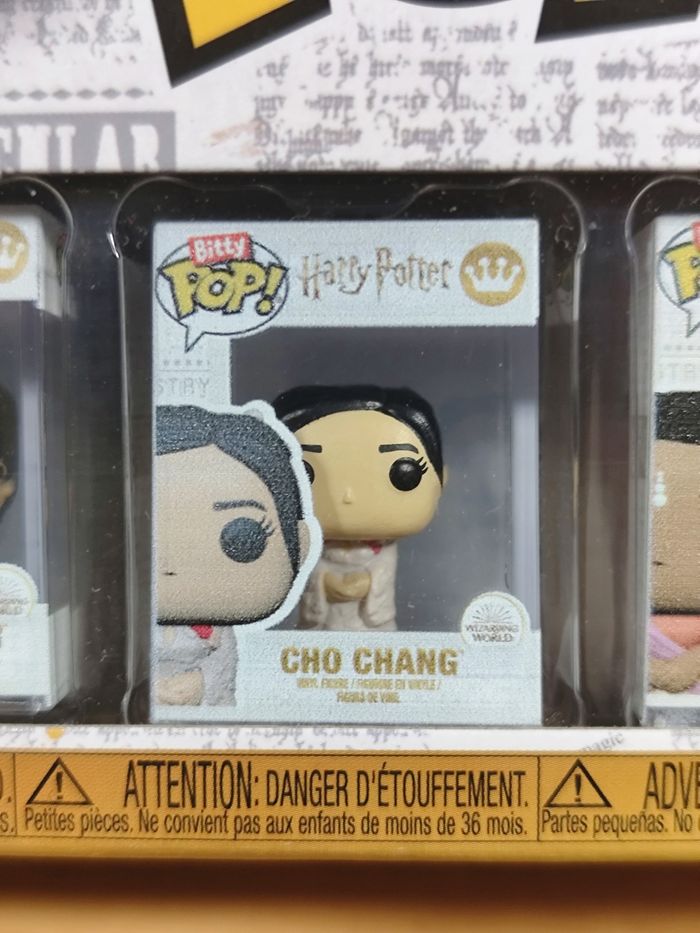 Boîte 4 Bitty Pop! Harry Potter - Harry Potter, Cho Chang, Parvati Patil + Mystère ! - photo numéro 3