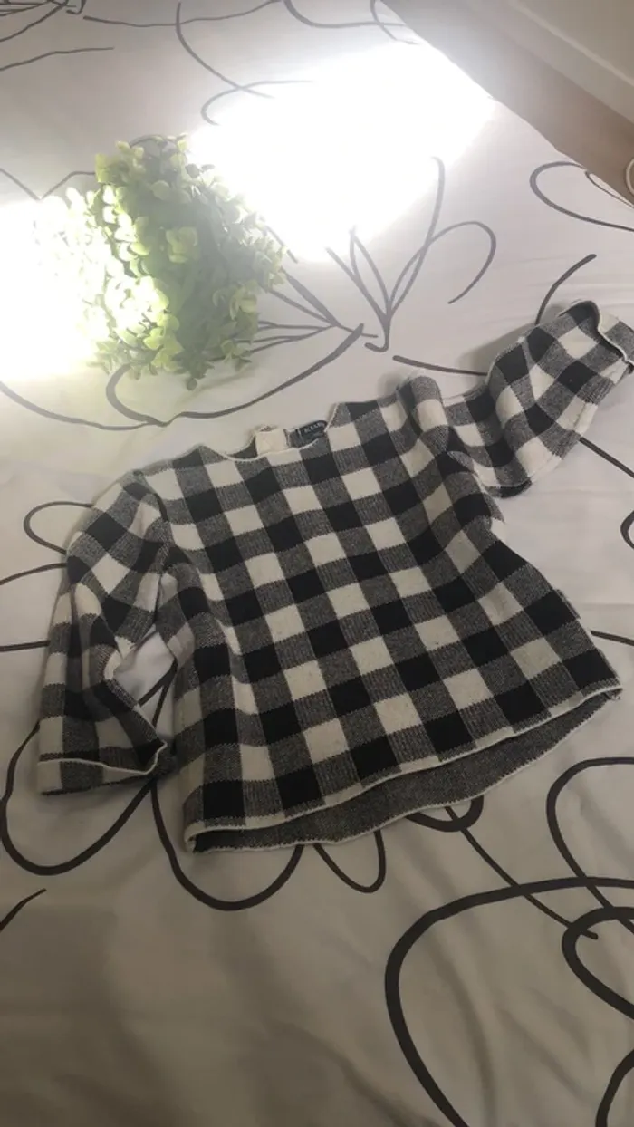 Pull à carreaux - photo numéro 4