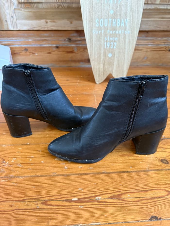 Bottines à talons noires - photo numéro 5