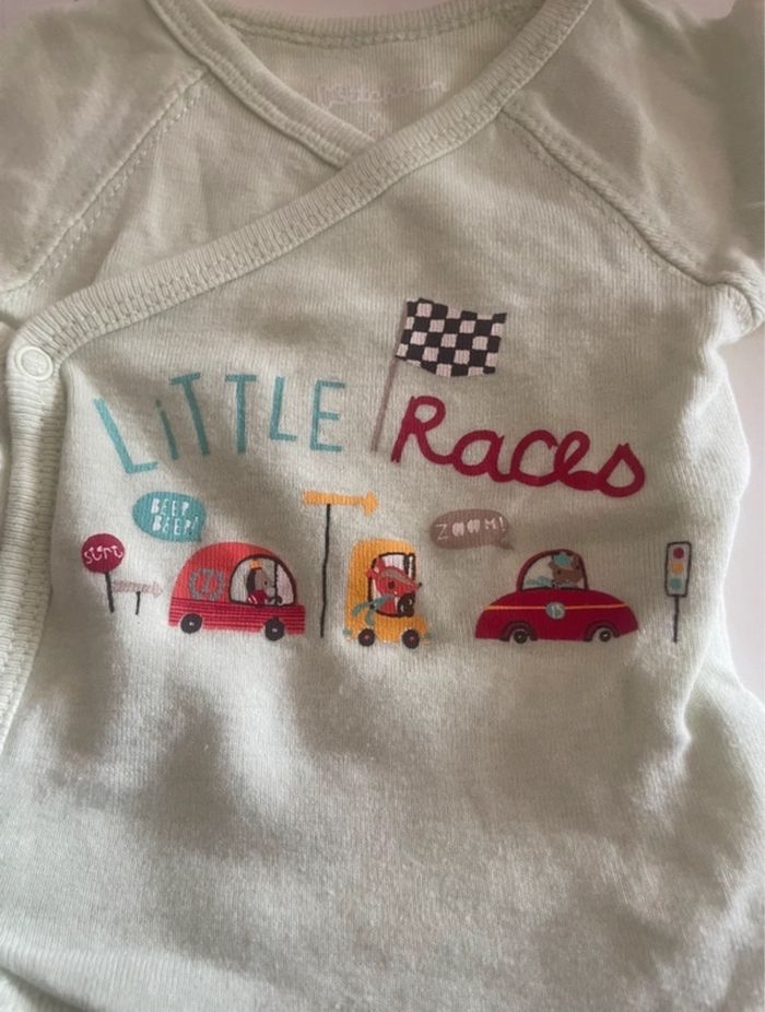 Lot Bodies 1 mois kitchoun garçon - photo numéro 3