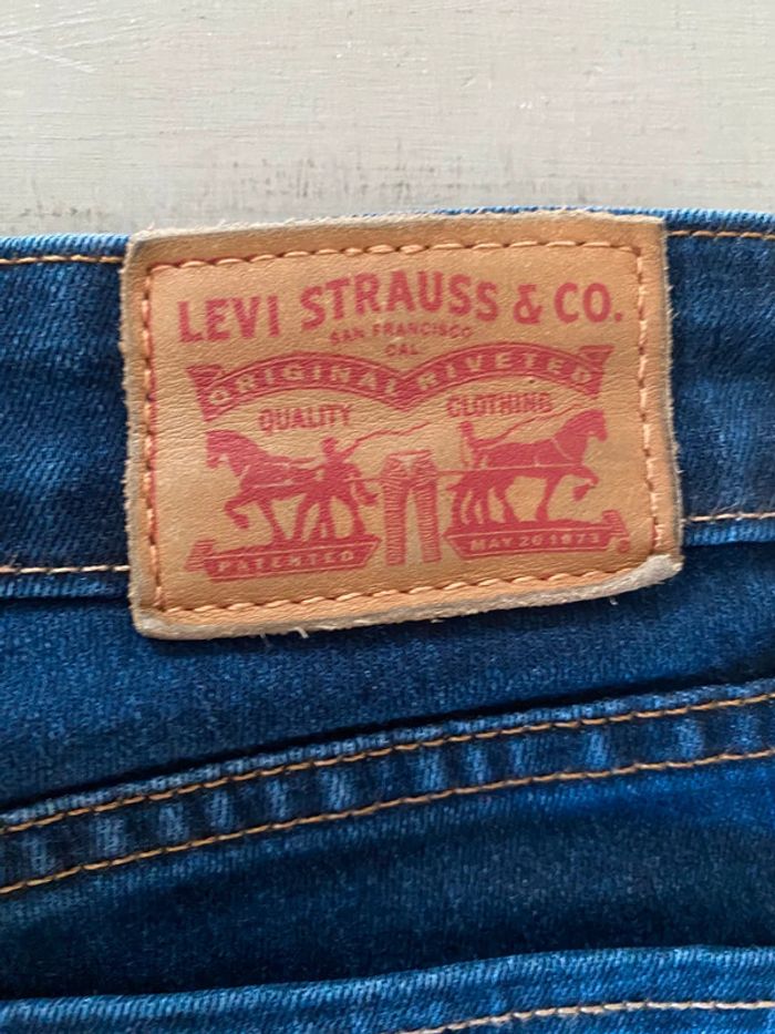 Jeans Levi's 715 Bootcut bleu marine taille 26 W 32 US soit 36 / S France - photo numéro 17