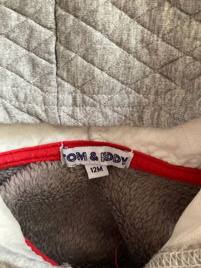 gilet polaire sans manches avec capuche taille 1 an - photo numéro 4