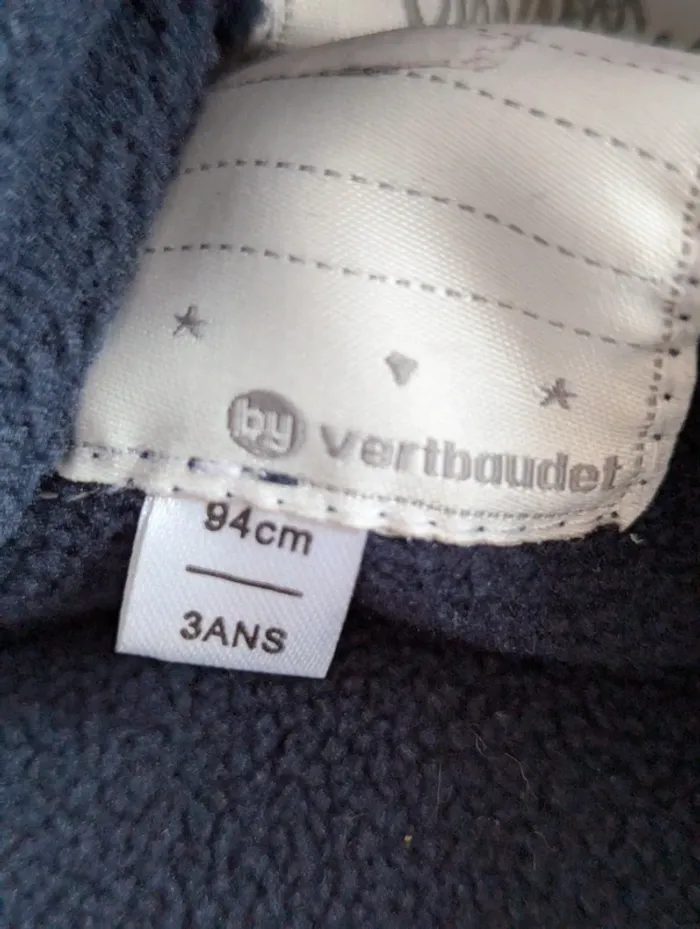 Parka 2 en 1 étoiles Verbaudet 3 ans - photo numéro 4