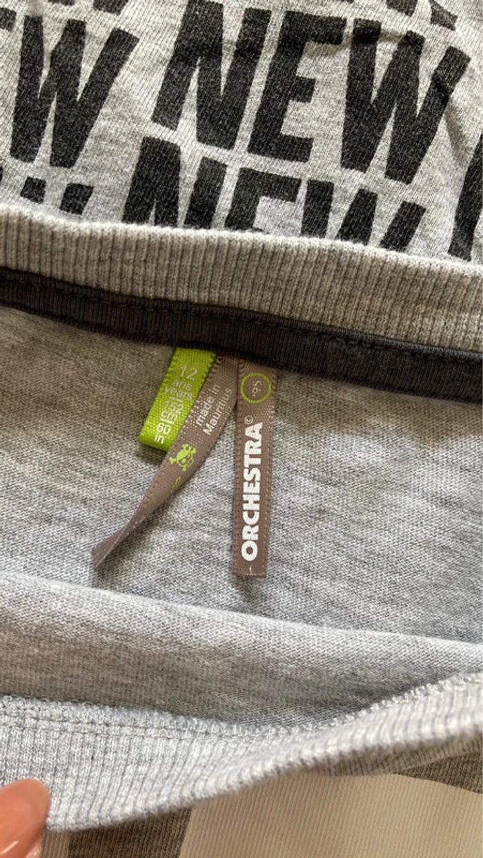 Lot ensemble vêtement haut pull sweat 12 ans garcon levis - photo numéro 5