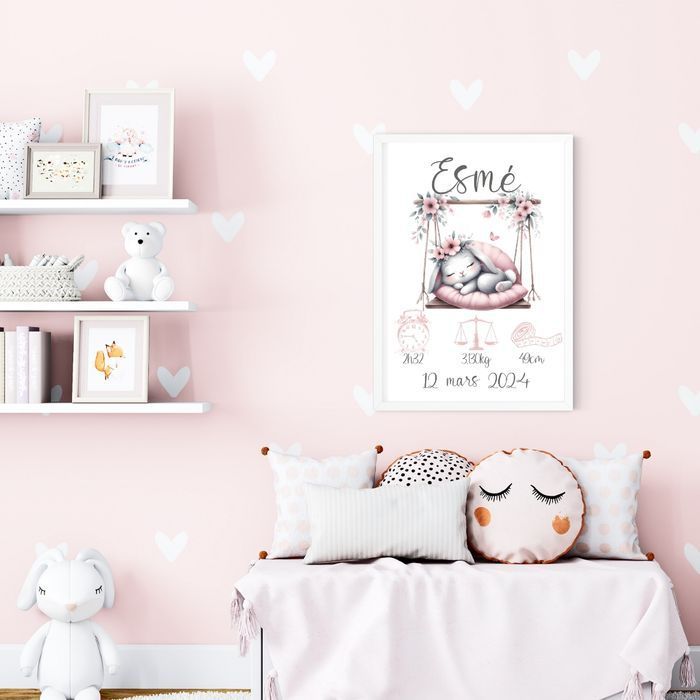 affiche naissance personnalisé - photo numéro 5