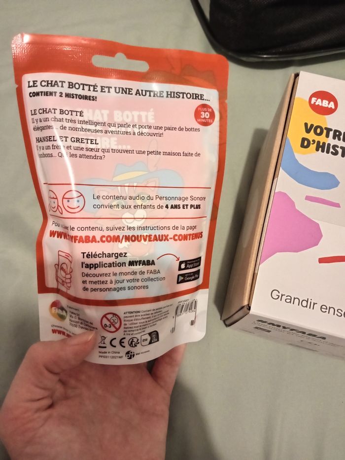 Conteuse Faba neuve + 2 figurines - photo numéro 5