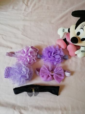 Lot de 5 Bandeaux bébé fille