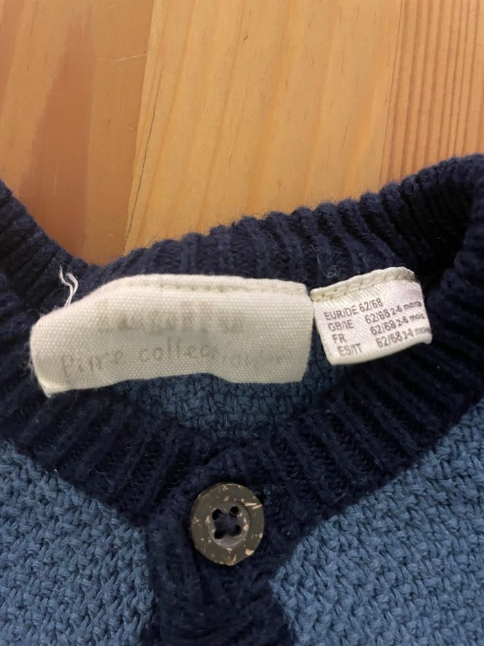 Gilet bleu Lupilu 6 mois - photo numéro 2