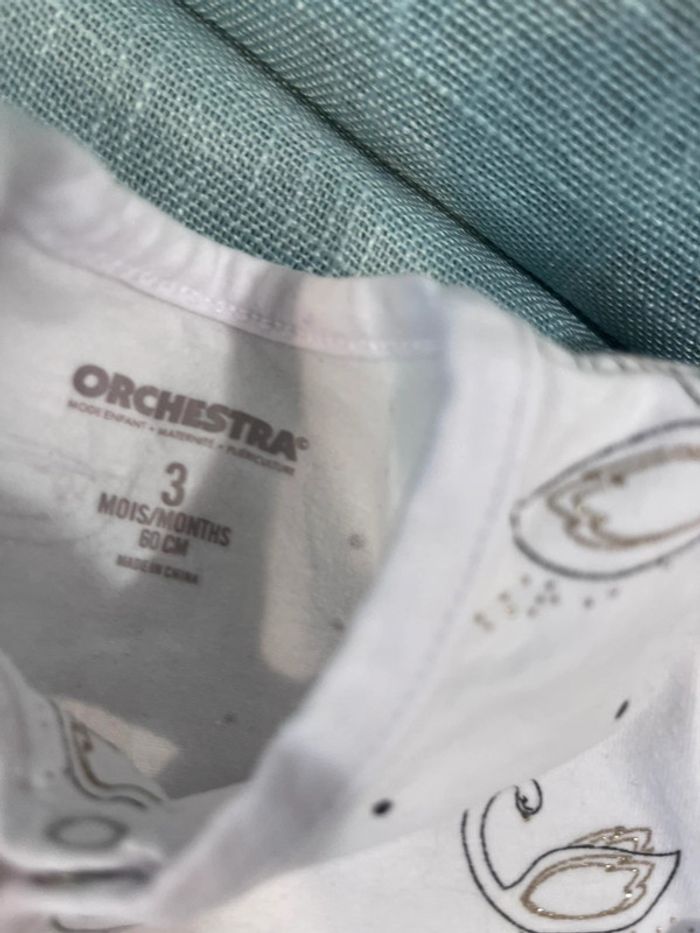 Lot 2 pyjamas coton taille 3 mois - photo numéro 5