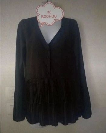 Tunique fluide mi plissée femme 36