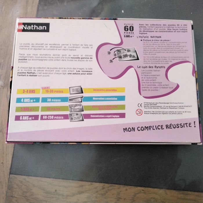 Puzzle 60 pièces Blanche Neige Nathan - photo numéro 4