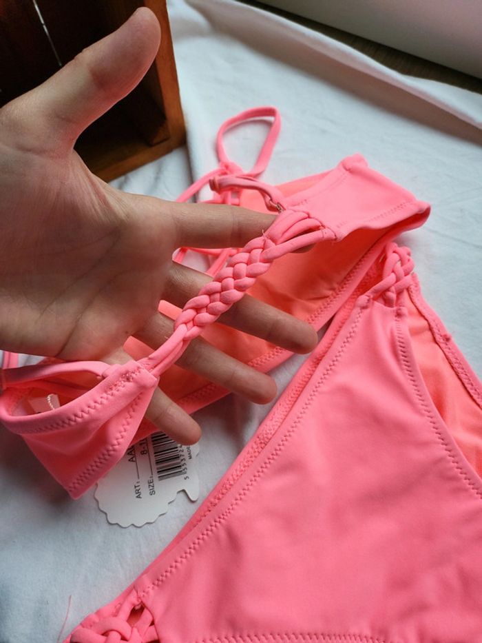 Maillot de bain flashy girly fluo 8 10 ans - photo numéro 6