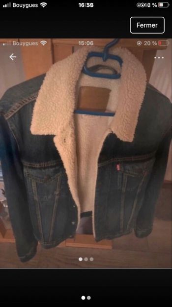Veste doublée mouton homme