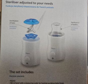 Chauffe biberons et ste