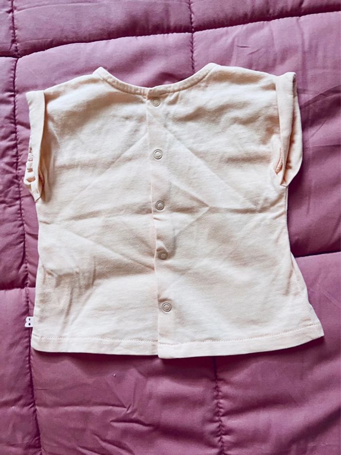 Lot de deux tee-shirt- Taille 3 mois-Kiabi et Obaïbi - photo numéro 3