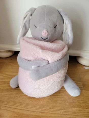 Couverture Plaid + peluche