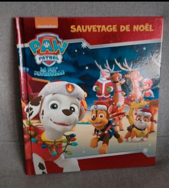 Livre Pat patrouille sauve Noël