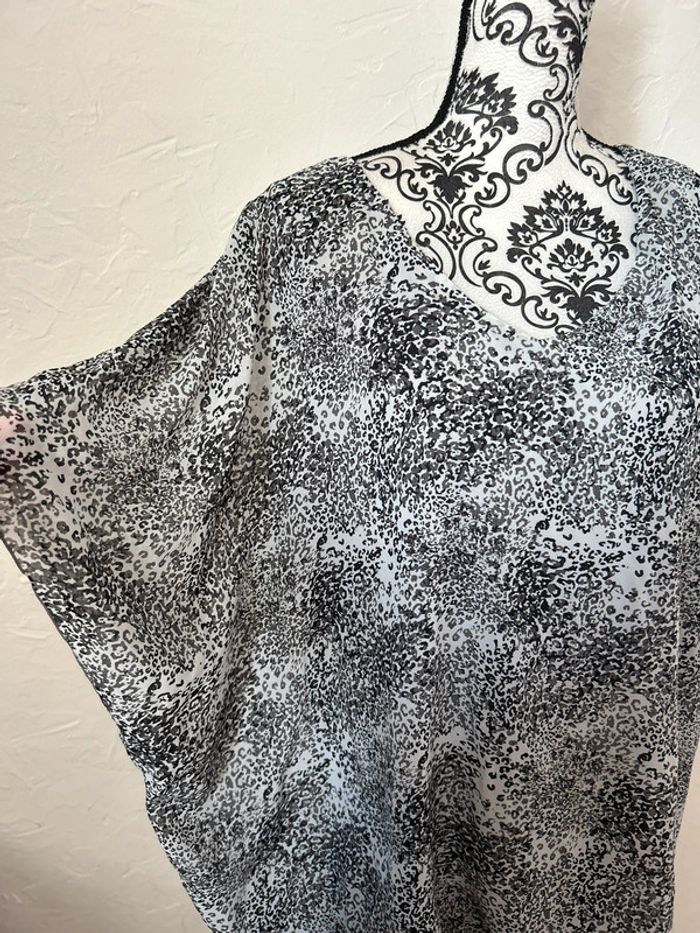 Très belle blouse style tigrée 🥰 taille 54 lenalena by jbc - photo numéro 2