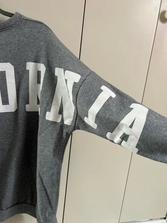 Sweat oversize gris California - photo numéro 6