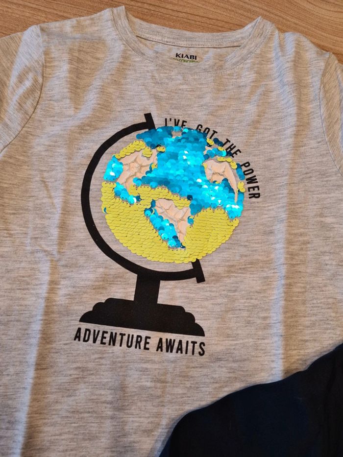 Lot t-shirt 8 ans - photo numéro 2