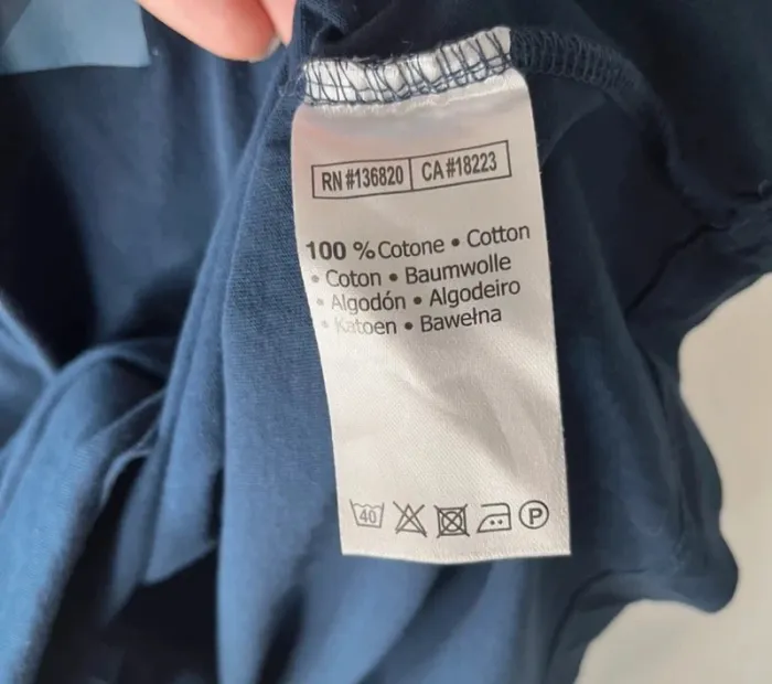 🦋 Teeshirt Kappa / bleu - T/L 🦋 - photo numéro 5