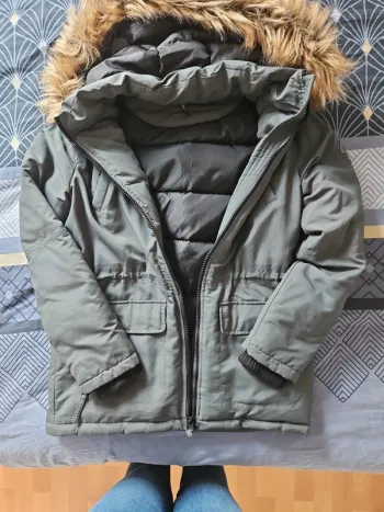 Parka vert foncé 38 Nafnaf