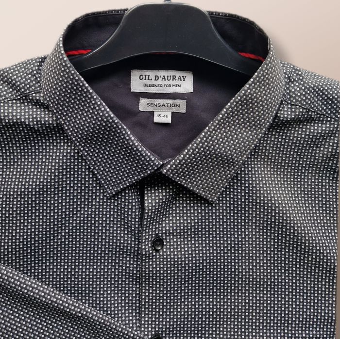 🌸 Chemise grise Gil D'Auray Taille 45/46 🌸 - photo numéro 2