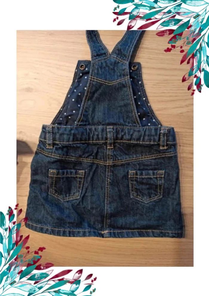 Robe fille jean 6 mois - photo numéro 5