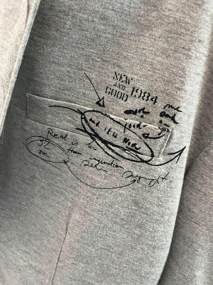 Blazer homme Desigual faux sweat capuche amovible comme neuf - photo numéro 7