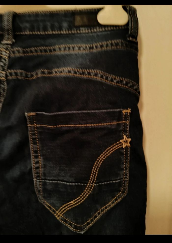 Pantalon Jean Place du Jour Taille 36 (S) Confort - photo numéro 5