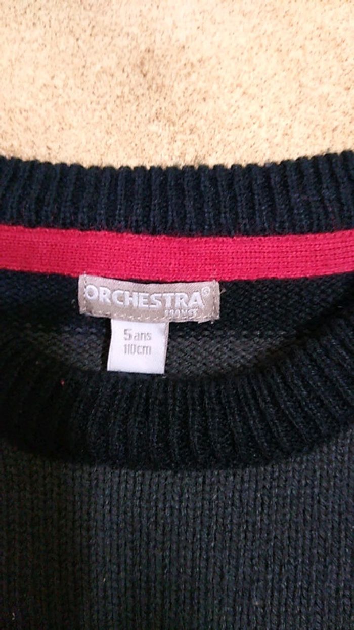 Pull Orchestra taille 5 ans pour garçon - photo numéro 3
