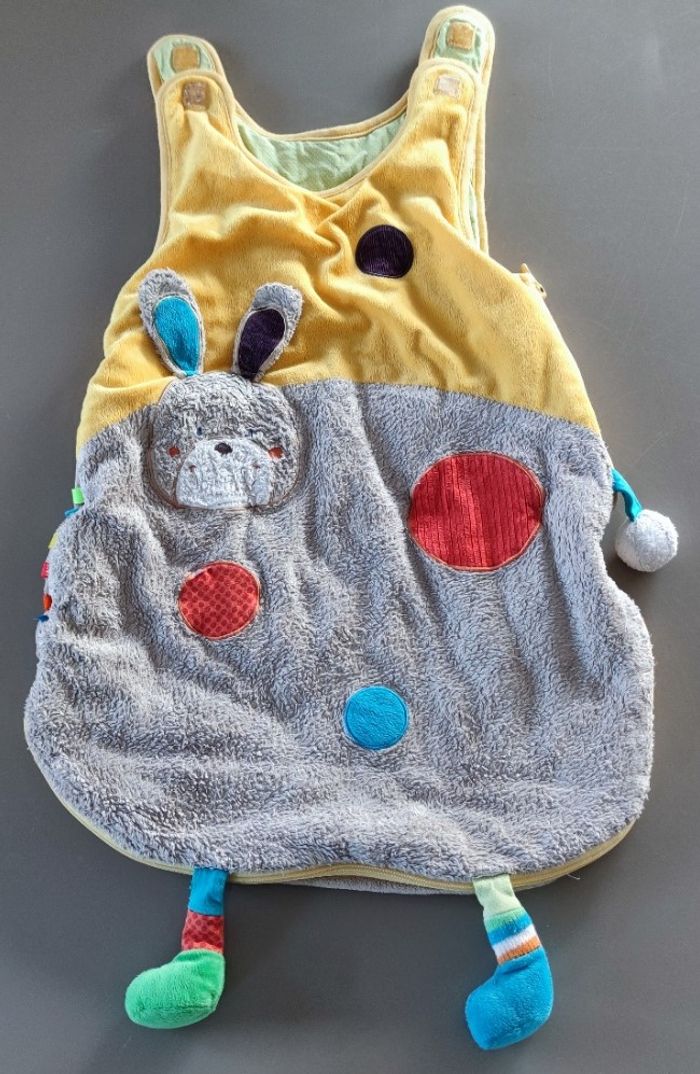 Gigoteuse / Nid d'Ange 0-9 Mois - Mots d'enfants - Peluche Lapin - Mixte - photo numéro 2