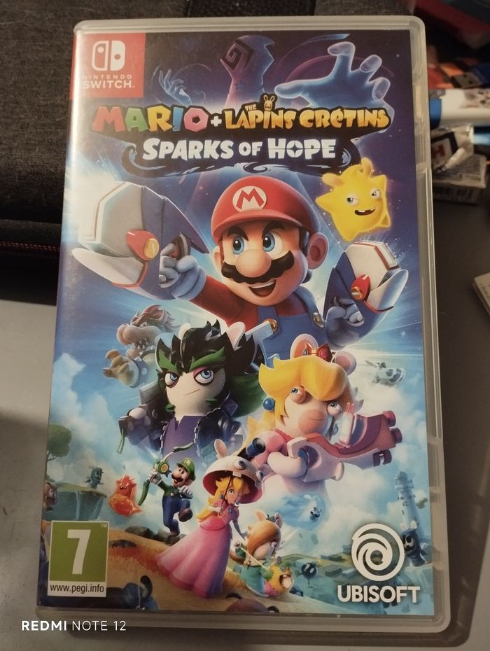 Jeu switch Mario+ the lapins crétin sparks of Hope