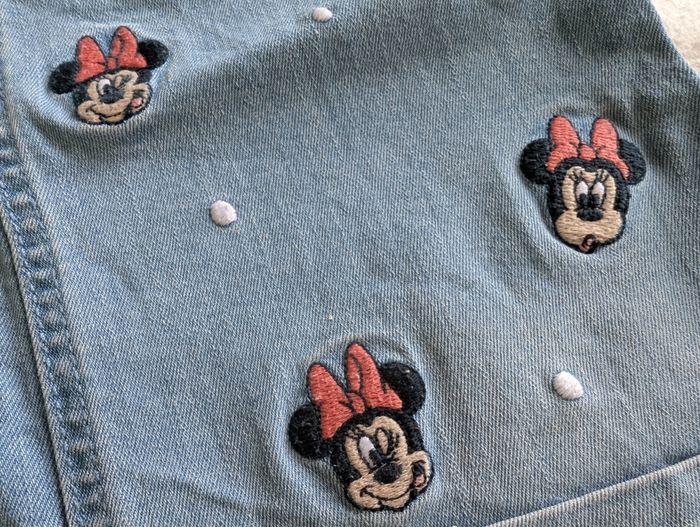 Robe salopette en jeans Minnie - 5A - C&A - photo numéro 4