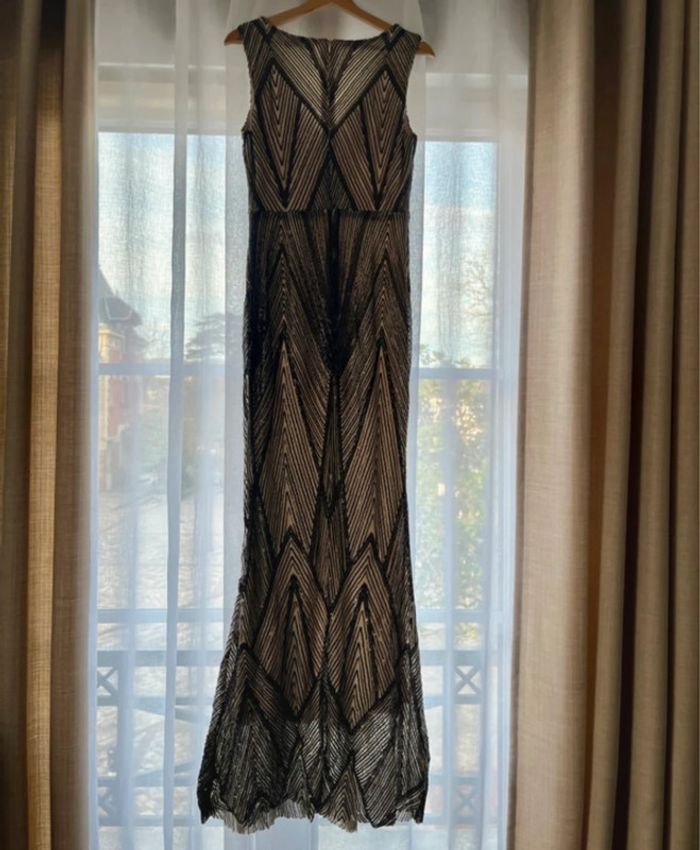 Robe de cérémonie/ soirée sirène a sequins taille L/XL neuve! - photo numéro 3