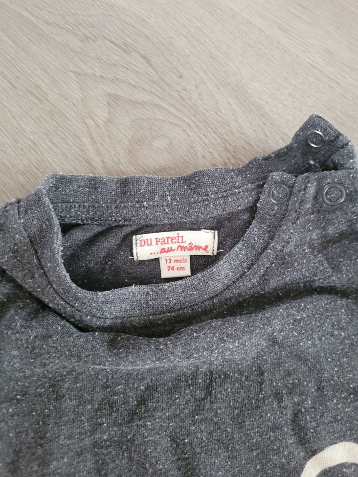 T-shirt DPAM 12 mois - photo numéro 2