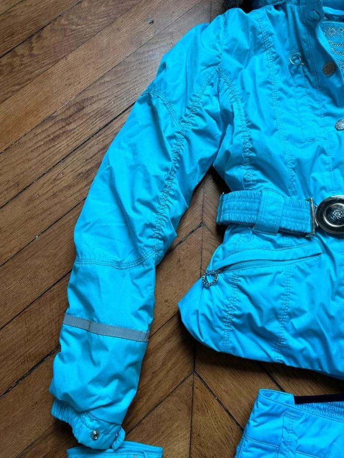 Neuve: Sublime ensemble de Ski Luxe Poivre Blanc T XS - photo numéro 7