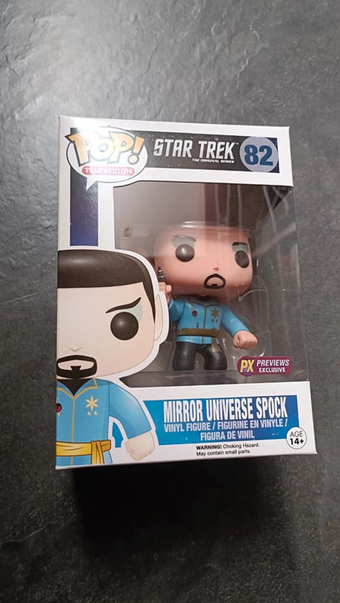 Funko pop Mirror universe Spock 82