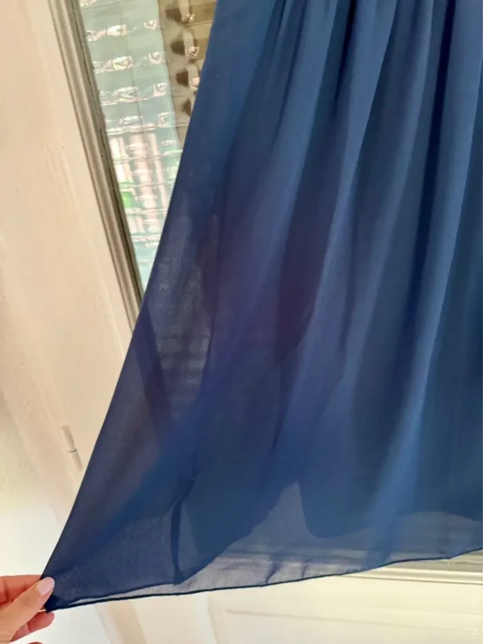 Robe bustier Vila bleu marine taille S neuve - photo numéro 4