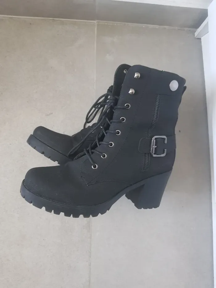 Bottine Mi Haute Taille 39 - photo numéro 5