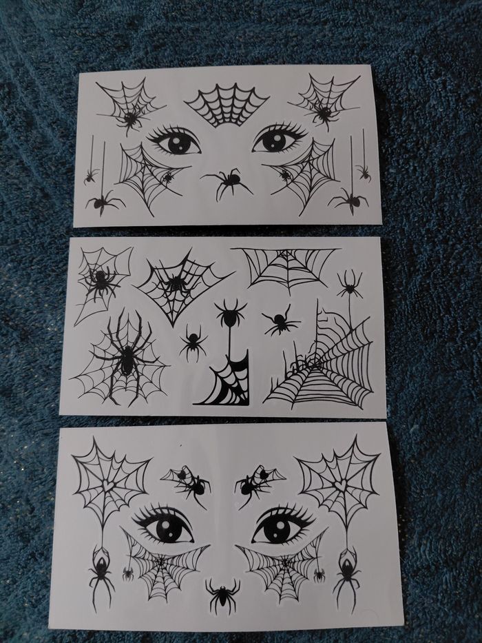 Tatouage temporaire pour Halloween - photo numéro 2