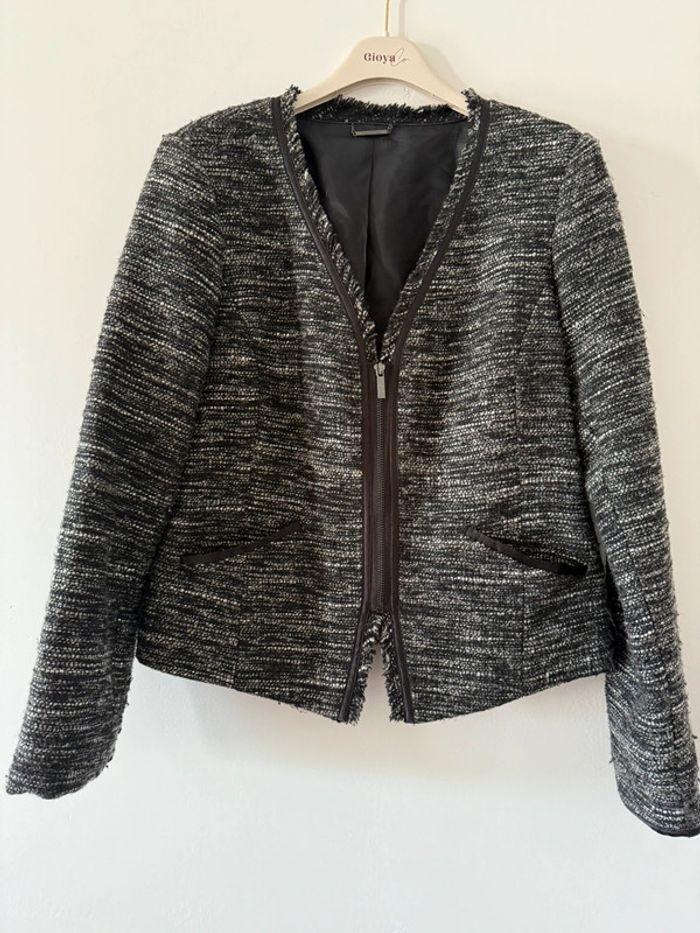Veste style Blazer avec zip Manoukian