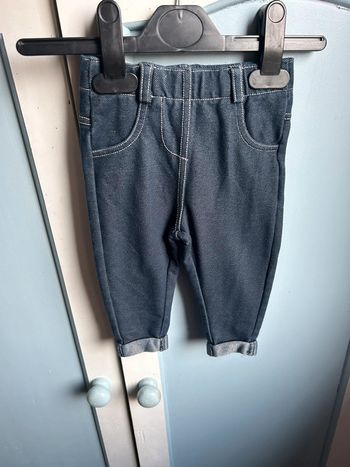 Legging imitation jean kiabi ,9 mois